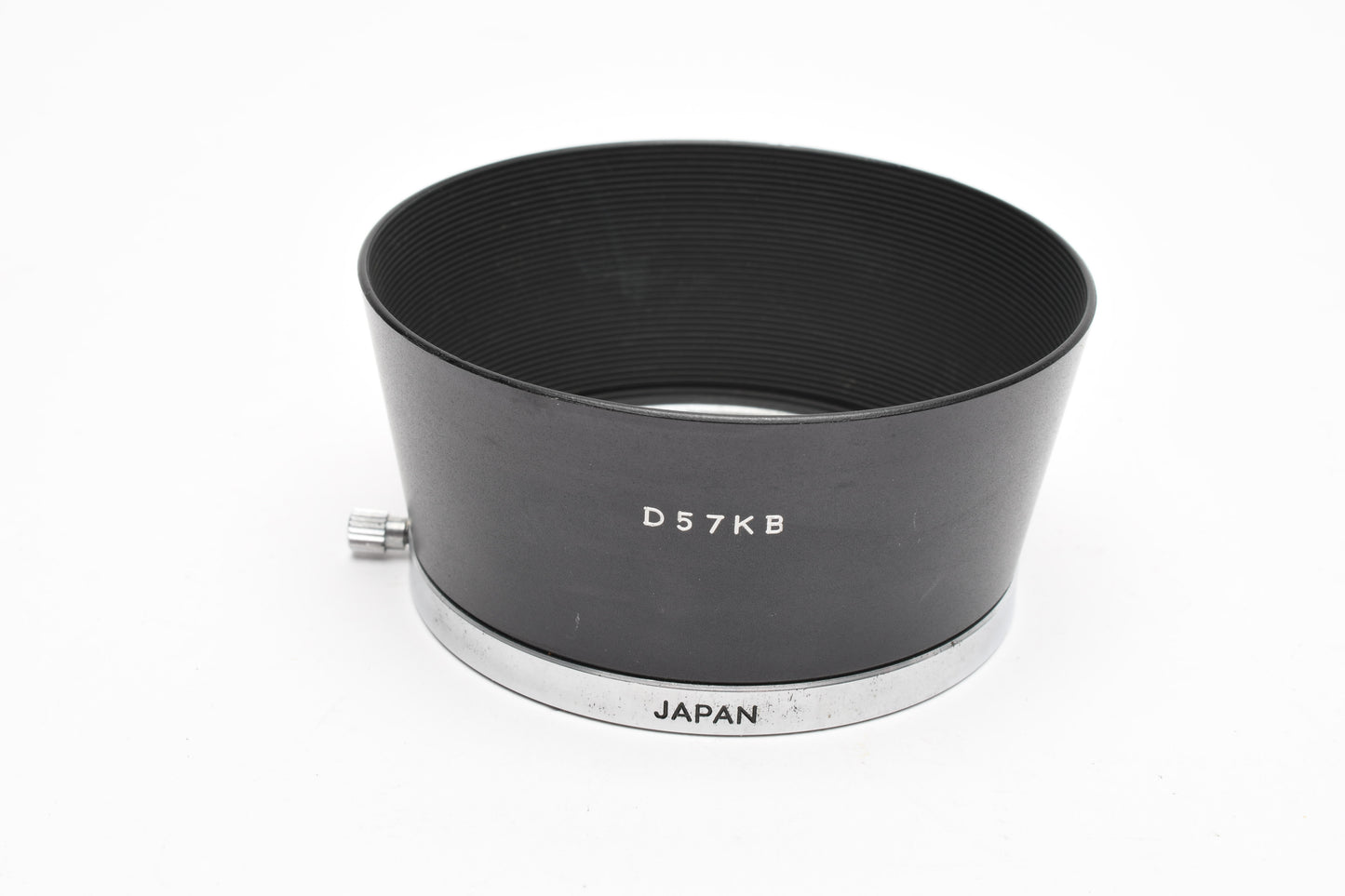 Minolta Metal Hood D57KB for Auto Rokkor 58mm F1.4, Case, Mint-