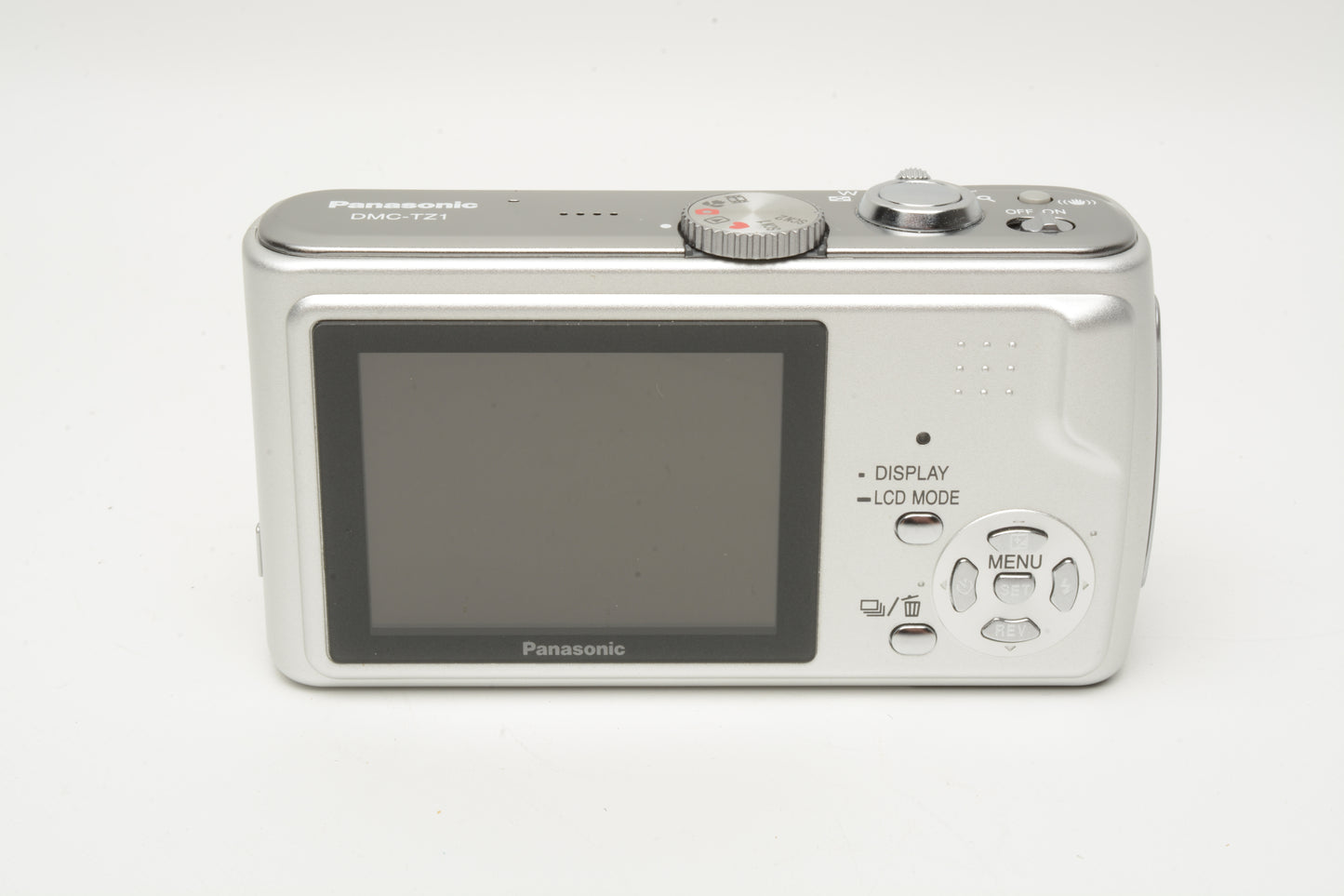 Panasonic Lumix DMC-TZ1 5MP Digital Point&Shoot, batt+charger+manual