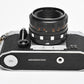 Hanimex Pro TL 35mm SLR w/Pentacon 50mm f1.8 lens, New seals, strap, Great!