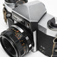 Hanimex Pro TL 35mm SLR w/Pentacon 50mm f1.8 lens, New seals, strap, Great!