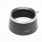 Minolta Metal Hood D57KB for Auto Rokkor 58mm F1.4, Case, Mint-