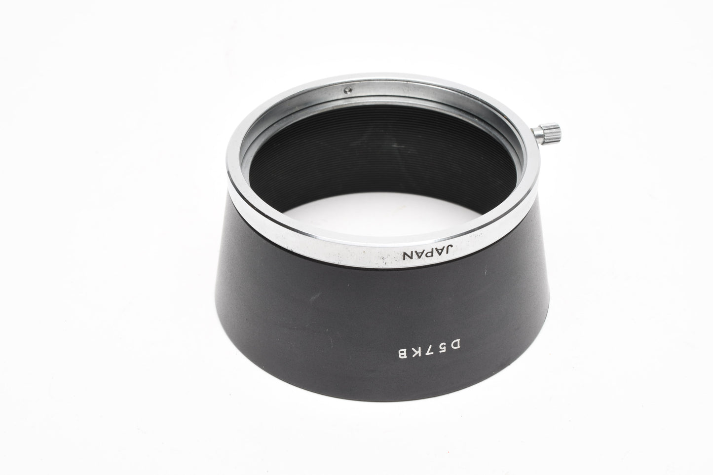Minolta Metal Hood D57KB for Auto Rokkor 58mm F1.4, Case, Mint-