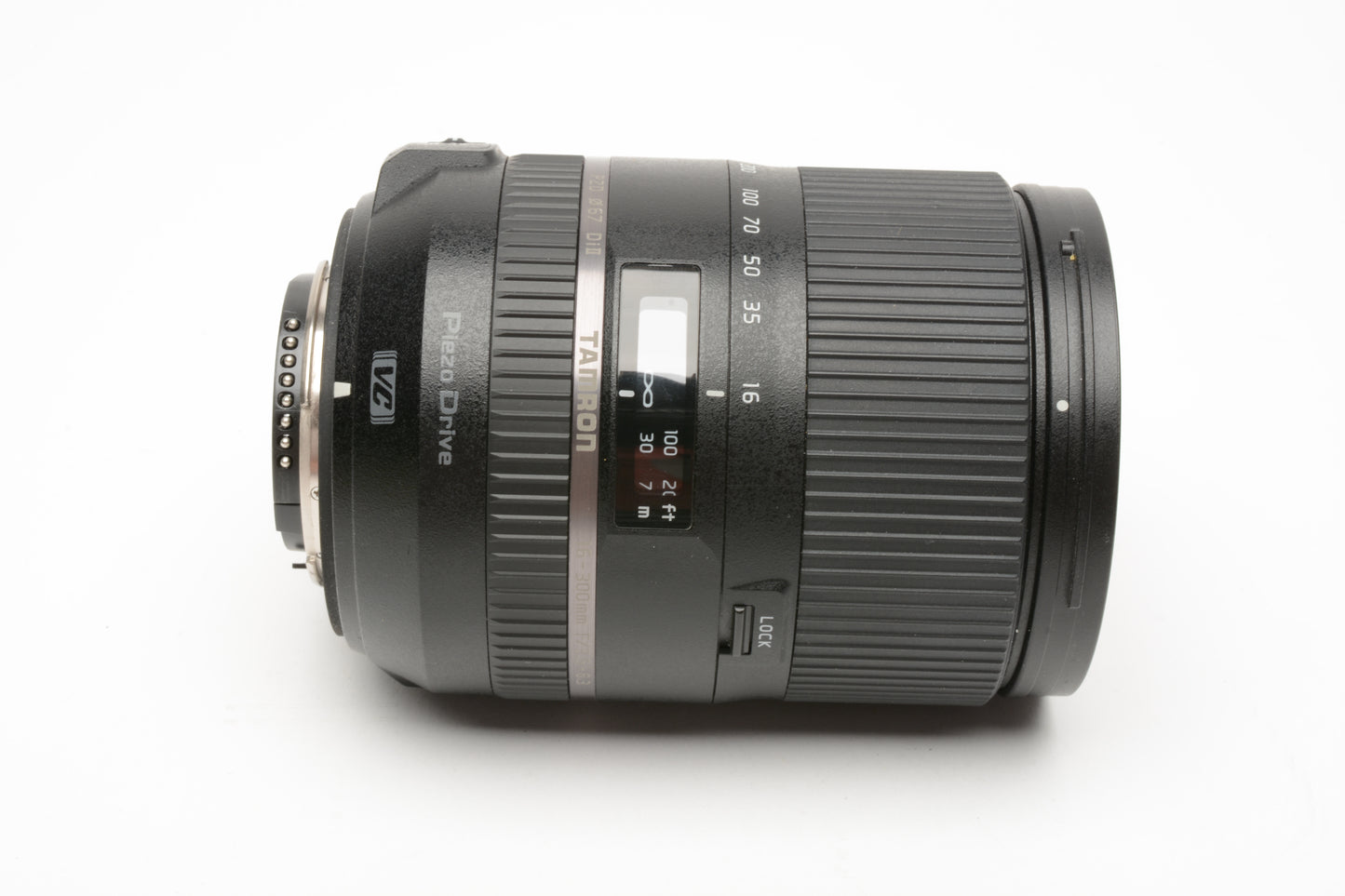 Tamron AF 16-300mm PZD Di II f3.5-6.3 zoom Nikon AF mount w/Lens hood, caps