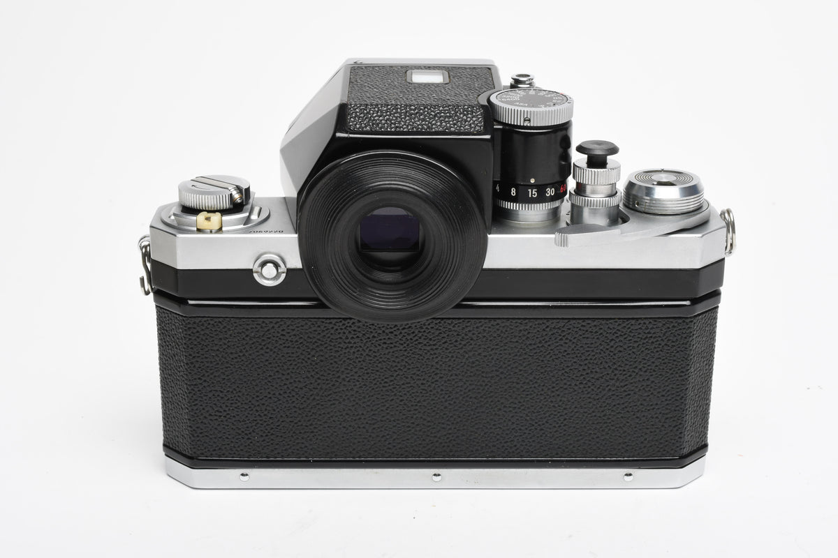 Nikon F 35mm SLR w/Photomic finder, New Seals! Great! Very clean