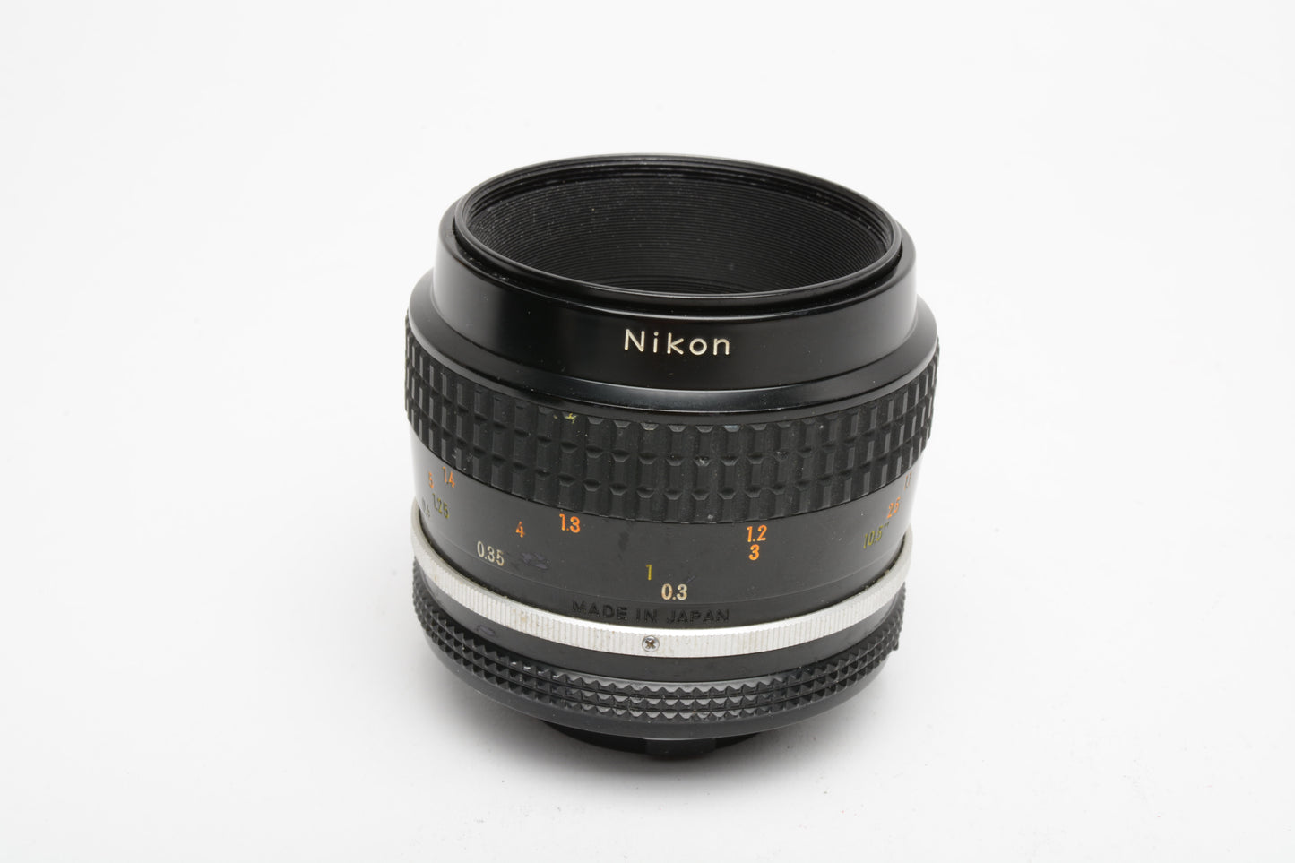 Nikon Micro-Nikkor 55mm f3.5 AI close-focusing macro lens, sharp!