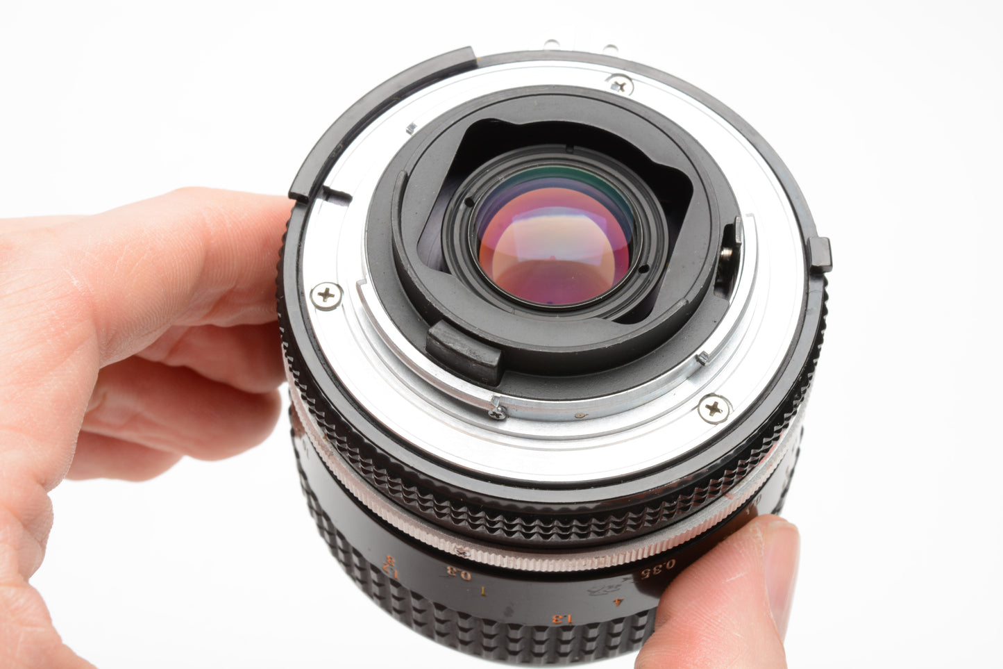 Nikon Micro-Nikkor 55mm f3.5 AI close-focusing macro lens, sharp!