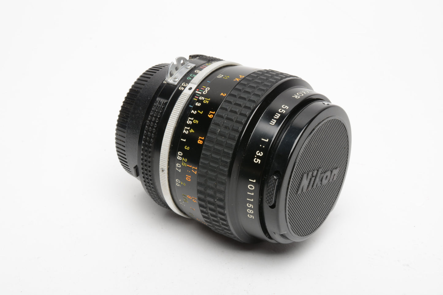 Nikon Micro-Nikkor 55mm f3.5 AI close-focusing macro lens, sharp!