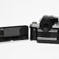 Nikon F 35mm SLR w/Photomic finder, New Seals! Great! Very clean