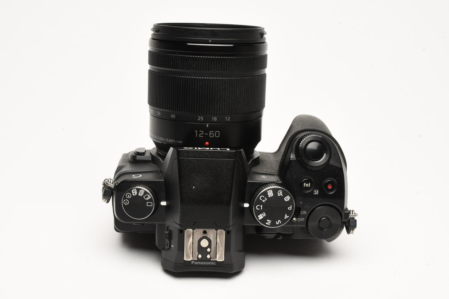 Panasonic Lumix DC-G85 4K w/12-60mm Lens, Batt+charger, ONLY 1033 S.C.