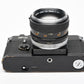 Canon F-1 35mm SLR Camera w/50mm F1.4 Prime, Hood, Case, New seals, Great!