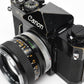 Canon F-1 35mm SLR Camera w/50mm F1.4 Prime, Hood, Case, New seals, Great!
