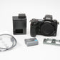 Nikon Z6 Mirrorless body, batt+charger+USB, USA version, + L Grip