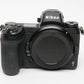 Nikon Z6 Mirrorless body, batt+charger+USB, USA version, + L Grip