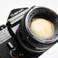 Canon F-1 35mm SLR Camera w/50mm F1.4 Prime, Hood, Case, New seals, Great!