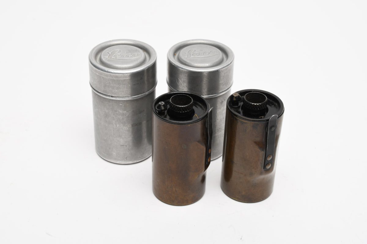 2X Leica Z reloadable cassette FILCA in aluminum cans, Great!