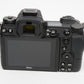 Nikon Z6 Mirrorless body, batt+charger+USB, USA version, + L Grip