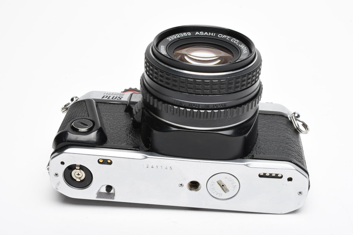 Pentax Program Plus 35mm SLR w/50mm f1.7, new seals, tested, great
