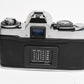 Minolta XD5 35mm SLR w/50mm f1.7 MD lens, New Seals, Strap