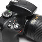Nikon D3300 DSLR w/18-55mm zoom Batt, charger, strap, Only 15,380 Acts