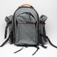 Tamrac Backpack (1980/1990s style) Gray, Side pockets, Great! ~17x12x7"