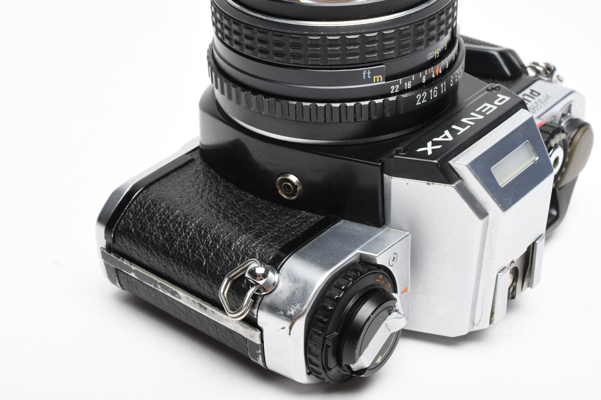 Pentax Program Plus 35mm SLR w/50mm f1.7, new seals, tested, great