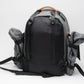 Tamrac Backpack (1980/1990s style) Gray, Side pockets, Great! ~17x12x7"