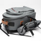 Tamrac Backpack (1980/1990s style) Gray, Side pockets, Great! ~17x12x7"