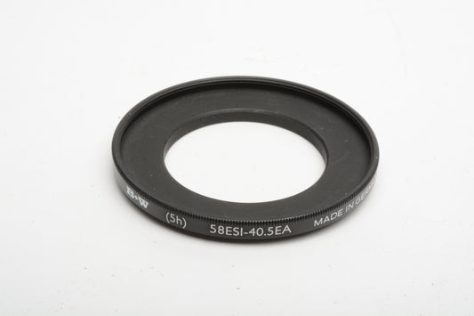 B+W (5h) 58ESI-40.5EA 58mm filters on 40.5mm lens, Mint-