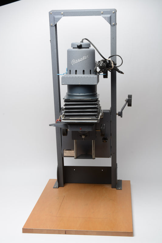 Beseler 23C II Enlarger, Clean, tested, works great! w/Lens board+Base board