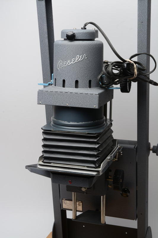 Beseler 23C II Enlarger, Clean, tested, works great! w/Lens board+Base board
