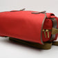 Billingham S3 Shoulder Bag (Burgundy Canvas/Chocolate Leather), Barely used