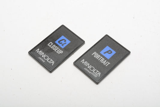 Minolta Maxxum 2X Expansion Cards + Pouch for 5000i 7000i 700si 8000i, Nice