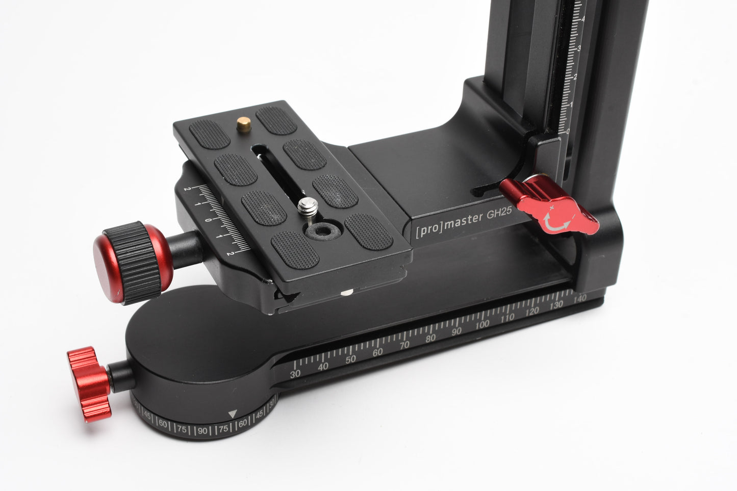 Promaster GH25 Gimbal and PH25 Head combo, QR plate and case, Tested