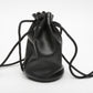 Mamiya leather string-tie lens pouch Type-A ~3.5x6" Mint-