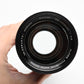 Vivitar 85-205mm f3.8 Telephoto zoom lens w/M42 mount, caps, case, Clean!