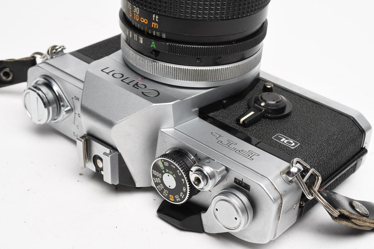 Canon FTb QL 35mm SLR w/ Canon 50mm f1.4 S.S.C. lens, New Seals