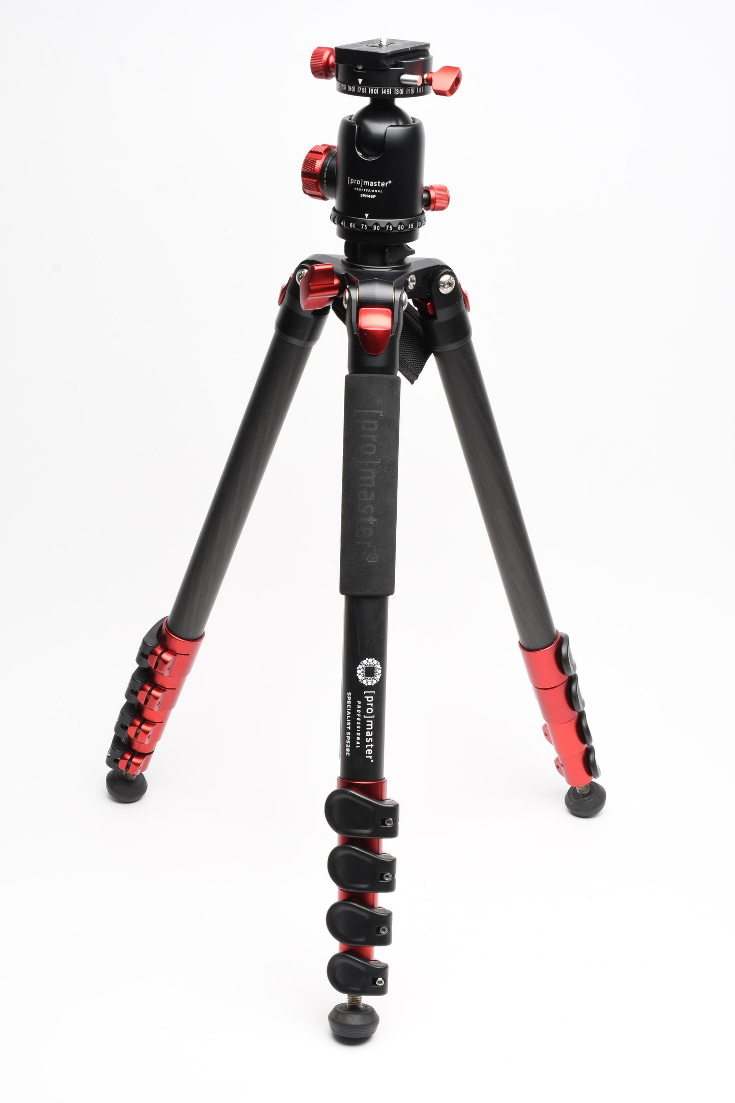 Promaster SP528C Specialist Carbon Fiber Tripod w/SPH45P Ball Head, Clean!