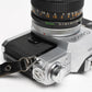 Canon FTb QL 35mm SLR w/ Canon 50mm f1.4 S.S.C. lens, New Seals
