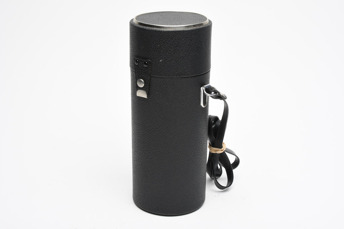 Vivitar 85-205mm f3.8 Telephoto zoom lens w/M42 mount, caps, case, Clean!