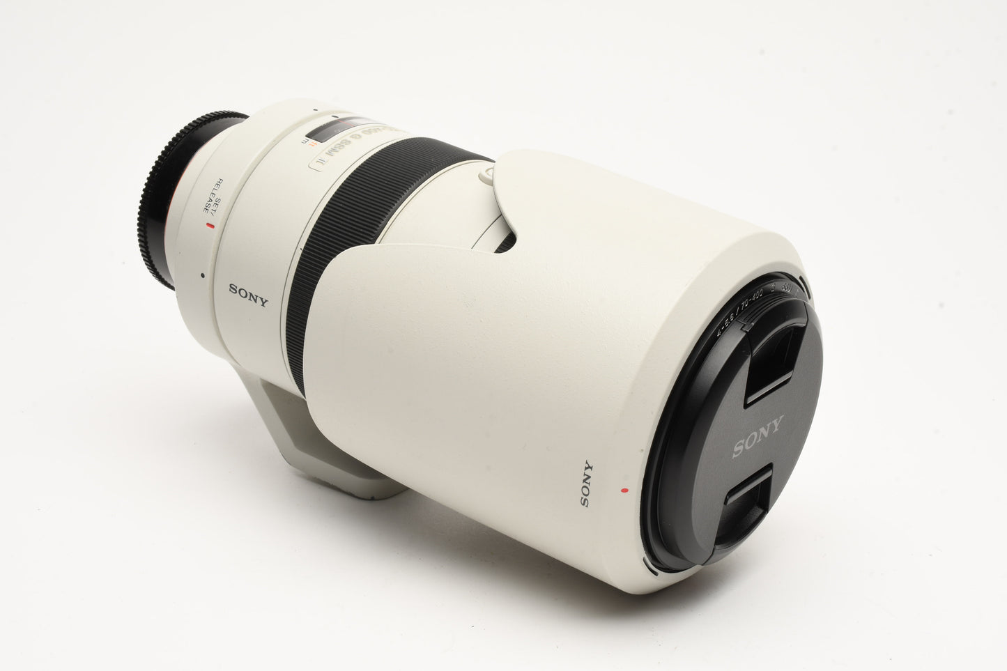 Sony AF 70-400mm G SSM II SAL70400G2 Tele zoom lens, hood+case, Great!