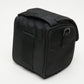 Sony padded lens case ~4x4x5" w/Strap, barely used