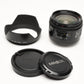 Minolta Maxxum AF 24mm f2.8 Wide lens, Hood+Caps, Mint-