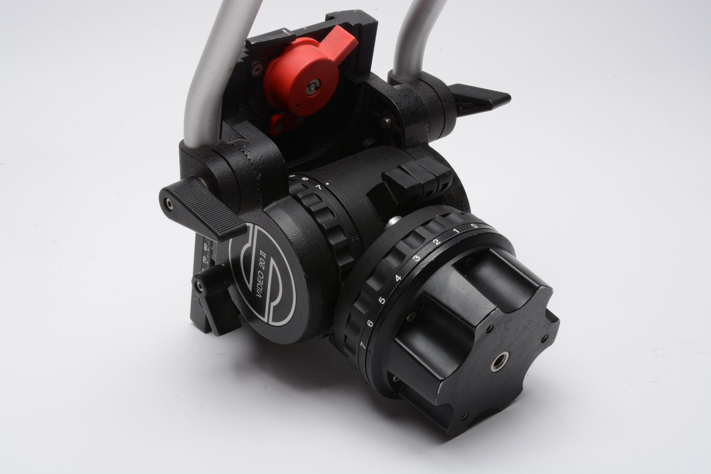 Sachtler Video 20 II Head 100mm Bowl Fluid Head, 2X arms, QR plate, Nice
