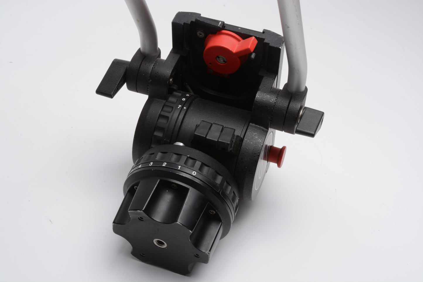 Sachtler Video 20 II Head 100mm Bowl Fluid Head, 2X arms, QR plate, Nice