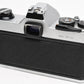 Pentax K1000 35mm SLR w/50mm f2 lens, New seals, strap