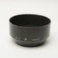 Nikon F Nikkor 85mm f1.8 Screw On Metal Lens Hood 52mm