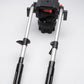 Sachtler Video 20 II Head 100mm Bowl Fluid Head, 2X arms, QR plate, Nice