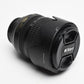 Nikon AF-S 18-105mm f3.5-5.6G ED DX VR zoom lens, Hood, caps, Good!
