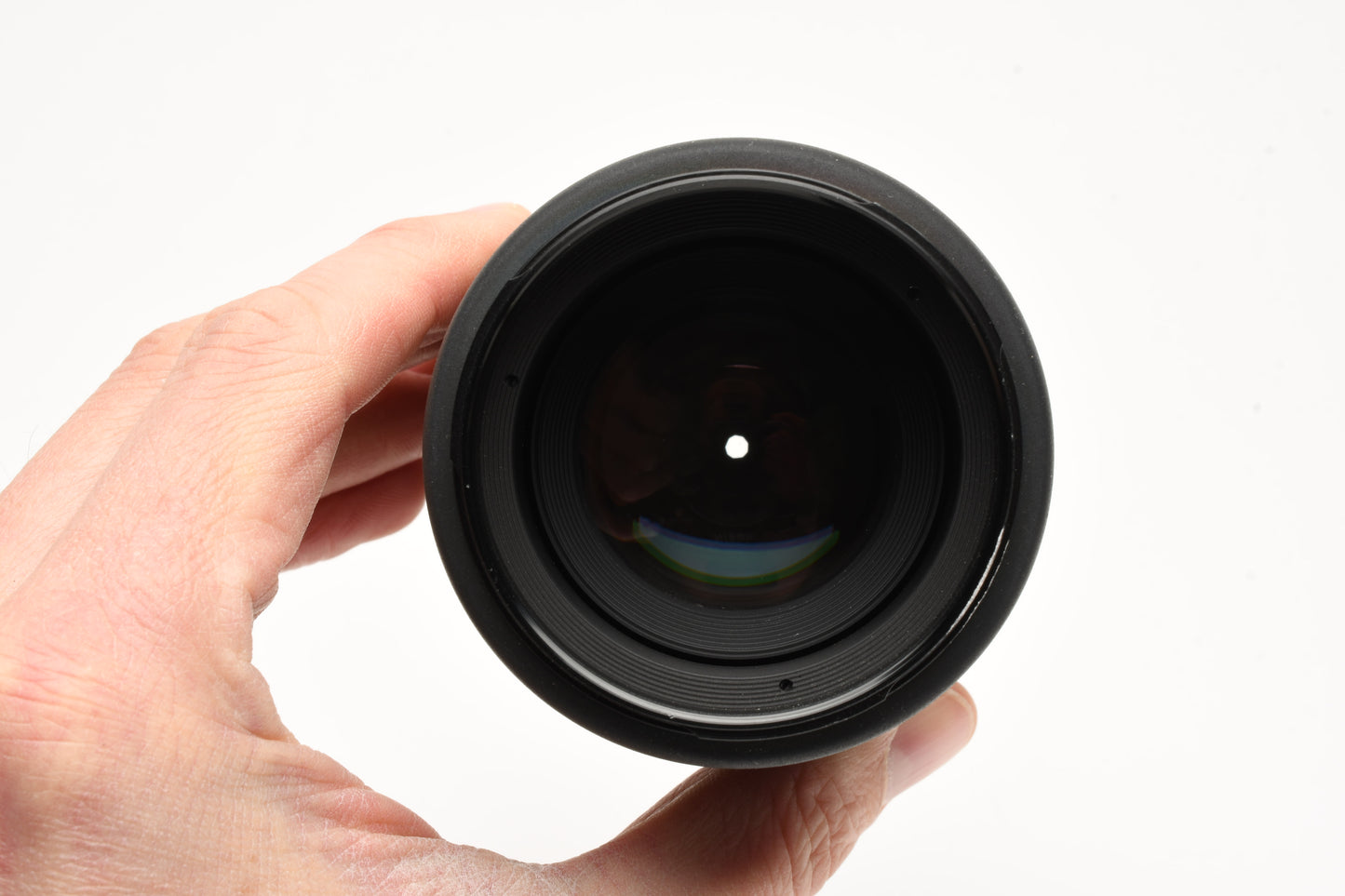 Minolta Maxxum AF 100mm f2.8 Macro lens, Hood+Caps, Mint-