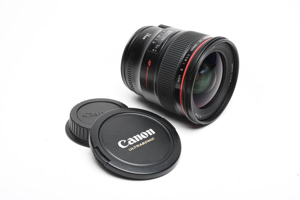 Canon EF 24mm f1.4 L II USM Lens, Very clean and sharp!